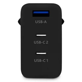 Ttec зарядтағыш 65W PD/GAN USB-C Travel Charger, Black (2SCG03S) фото #1