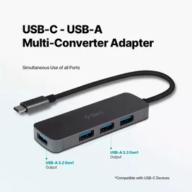 Адаптер ttec USB-C 4 in 1 Multiport (2US02) фото #3