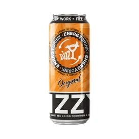 Напиток Dizzy энергетический original ж/б 250 мл фото