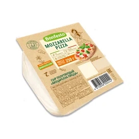 Сыр Bonfesto моцарелла для пиццы полутвердый 40% 250 г фото