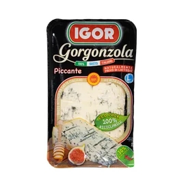 Сыр Igor Gorgonzola Piccante мягкий 150 г фото