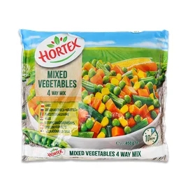 Смесь овощная Hortex mixed vegetables замороженная 400 г фото