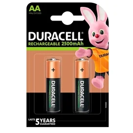 Аккумулятор AA 2шт Duracell Rechargeable 2500mAh (706204) фото