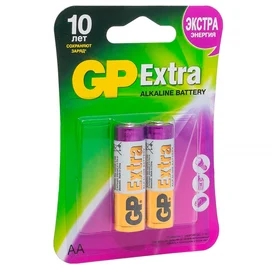 Батарейка AA 2 шт GP Extra фото #1
