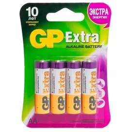 Батарейка AA 4 шт GP Extra фото