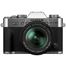 Беззеркальный фотоаппарат FUJIFILM X-T30 II XF 18-55 mm f/2.8-4.0 R LM OIS Silver фото