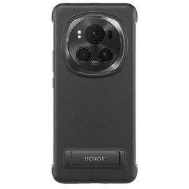 HONOR Magic6 Pro үшін қаптама силикон Bracket Case Black фото