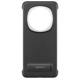 HONOR Magic6 Pro үшін қаптама силикон Bracket Case Black фото #1