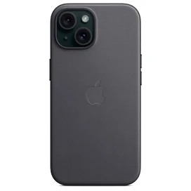Чехол для iPhone 15 FineWoven Case with MagSafe, Black (MT393ZM/A) фото #4