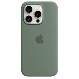 Чехол для iPhone 15 Pro, Silicone Case with MagSafe, Cypress (MT1J3ZM/A) фото