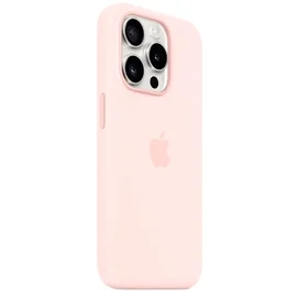 Чехол для iPhone 15 Pro, Silicone Case with MagSafe, Light Pink (MT1F3ZM/A) фото #4