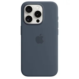 IPhone 15 Pro корпусы, MagSafe бар силикон қорапшасы, Storm Blue (MT1D3ZM/A) фото