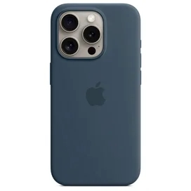 IPhone 15 Pro корпусы, MagSafe бар силикон қорапшасы, Storm Blue (MT1D3ZM/A) фото #1