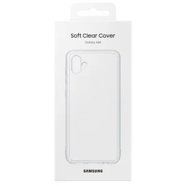 Samsung Galaxy A04 жұмсақ мөлдір қапшық, мөлдір (EF-QA045TTEGRU) фото #4