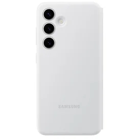 Galaxy S24 қаптама үшін (S24) Smart View Wallet Case White (EF-ZS921CWEGRU) фото #1