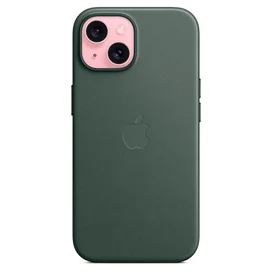 Чехол для iPhone 15 FineWoven Case with MagSafe, Evergreen (MT3J3ZM/A) фото #1