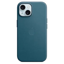 Чехол для iPhone 15 FineWoven Case with MagSafe, Pacific Blue (MT3G3ZM/A) фото