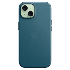 Чехол для iPhone 15 FineWoven Case with MagSafe, Pacific Blue (MT3G3ZM/A) фото #3