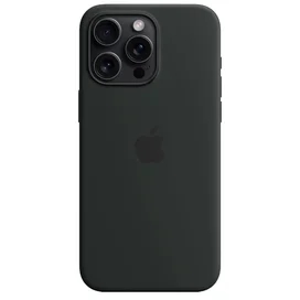 IPhone 15 Pro Max корпусы, MagSafe бар силикон қорапшасы, Black (MT1M3ZM/A) фото #3
