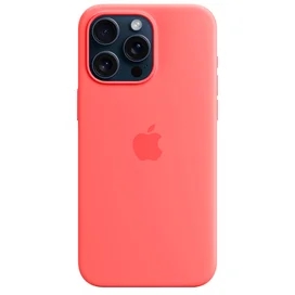 Чехол для iPhone 15 Pro Max, Silicone Case with MagSafe, Guava (MT1V3ZM/A) фото #1