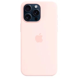 Чехол для iPhone 15 Pro Max, Silicone Case with MagSafe, Light Pink (MT1U3ZM/A) фото #1