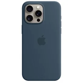 IPhone 15 Pro Max корпусы, MagSafe бар силикон қорапшасы, Storm Blue (MT1P3ZM/A) фото