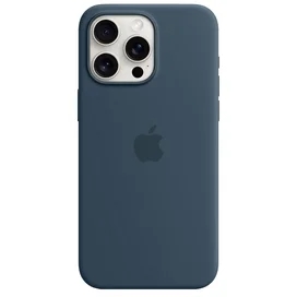 IPhone 15 Pro Max корпусы, MagSafe бар силикон қорапшасы, Storm Blue (MT1P3ZM/A) фото #1
