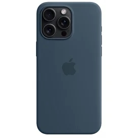 IPhone 15 Pro Max корпусы, MagSafe бар силикон қорапшасы, Storm Blue (MT1P3ZM/A) фото #2