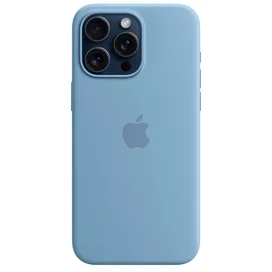 Чехол для iPhone 15 Pro Max, Silicone Case with MagSafe, Winter Blue (MT1Y3ZM/A) фото #1