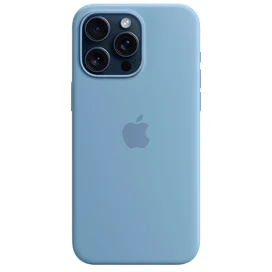 Чехол для iPhone 15 Pro Max, Silicone Case with MagSafe, Winter Blue (MT1Y3ZM/A) фото #2