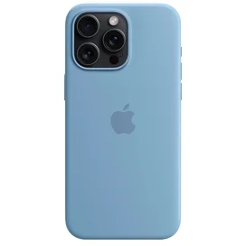 Чехол для iPhone 15 Pro Max, Silicone Case with MagSafe, Winter Blue (MT1Y3ZM/A) фото #3