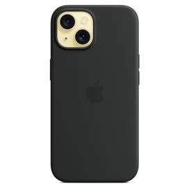 Чехол для iPhone 15, Silicone Case with MagSafe, Black (MT0J3ZM/A) фото #2