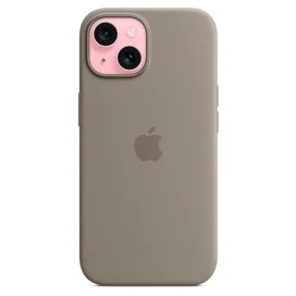 Чехол для iPhone 15, Silicone Case with MagSafe, Clay (MT0Q3ZM/A) фото #1