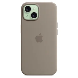 Чехол для iPhone 15, Silicone Case with MagSafe, Clay (MT0Q3ZM/A) фото #3