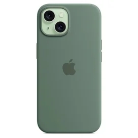 Чехол для iPhone 15, Silicone Case with MagSafe, Cypress (MT0X3ZM/A) фото #3