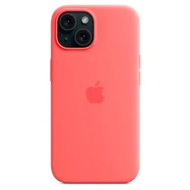 IPhone 15 корпусы, MagSafe бар силикон қорапшасы, Guava (MT0V3ZM/A) фото #4