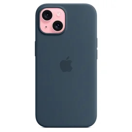 Чехол для iPhone 15, Silicone Case with MagSafe, Storm Blue (MT0N3ZM/A) фото #1