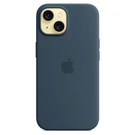 IPhone 15 корпусы, MagSafe бар силикон қорапшасы, Storm Blue (MT0N3ZM/A) фото #2