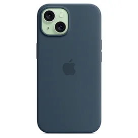 Чехол для iPhone 15, Silicone Case with MagSafe, Storm Blue (MT0N3ZM/A) фото #3