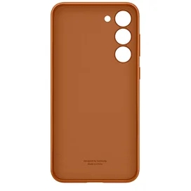 Samsung Galaxy S23+ Leather Cover, Camel қабы (EF-VS916LAEGRU) фото #2