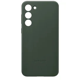 Чехол для Samsung Galaxy S23+ Leather Cover, Green (EF-VS916LGEGRU) фото #1