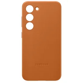 Samsung Galaxy S23 Leather Cover, Camel қабы (EF-VS911LAEGRU) фото