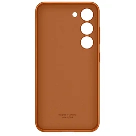 Чехол для Samsung Galaxy S23 Leather Cover, Camel (EF-VS911LAEGRU) фото #1
