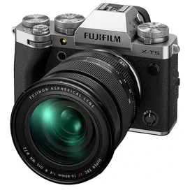 Беззеркальный фотоаппарат FUJIFILM X-T5 Kit 16-80 mm Silver фото #4