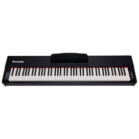 ROCKDALE Keys RDP-3088 cандық пианиносы, 88 перне, қара фото
