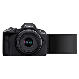 Беззеркальный фотоаппарат Canon EOS R50 RF-S 15-45 IS STM Black фото #3