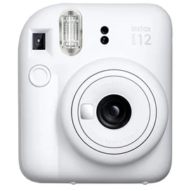 FUJIFILM Instax Mini Цифрлық фотоаппараты 12 Clay White фото