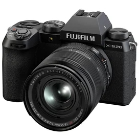 Цифровой фотоаппарат FUJIFILM X-S20 Kit XF 18-55 mm black фото
