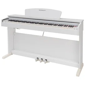 ROCKDALE Etude 128 Graded cандық пианиносы, 88 перне, ақ фото #2