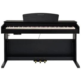 ROCKDALE Etude 128 Graded cандық пианиносы, 88 перне, қара фото